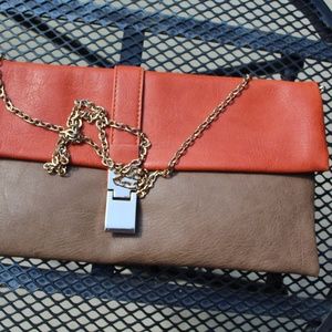 Two-Tone Satchel